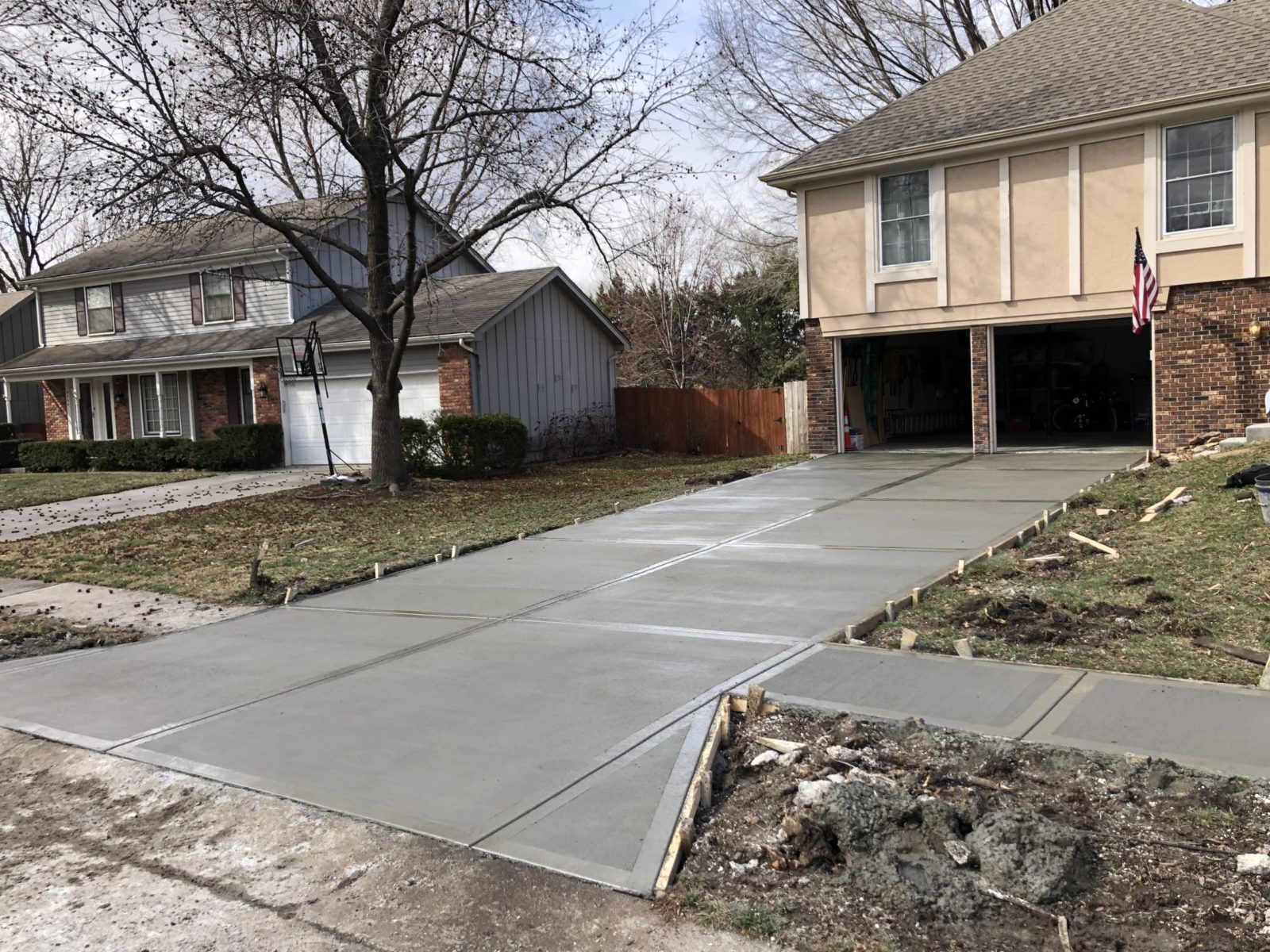 Concrete Driveway Installation
